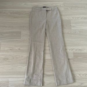WHBM Linen Blend Dress Pants
